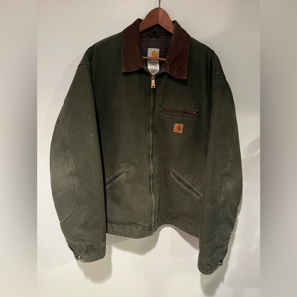 Carhartt Men's Dark Green Field Jacket